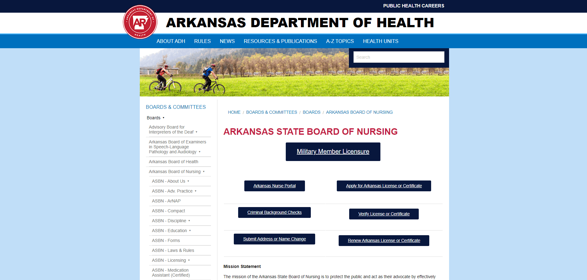 Arkansas Board of Nursing