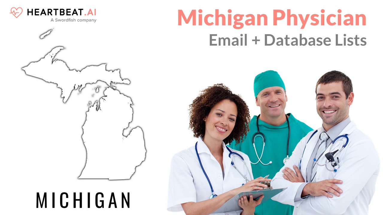 Michigan Physician Doctor Email Lists Heartbeat