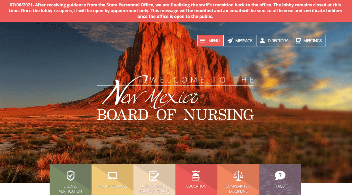 New Mexico NCLEX Requirements