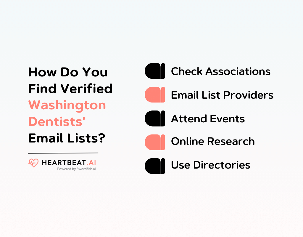How Do You Find Verified Washington Dentists' Email Lists