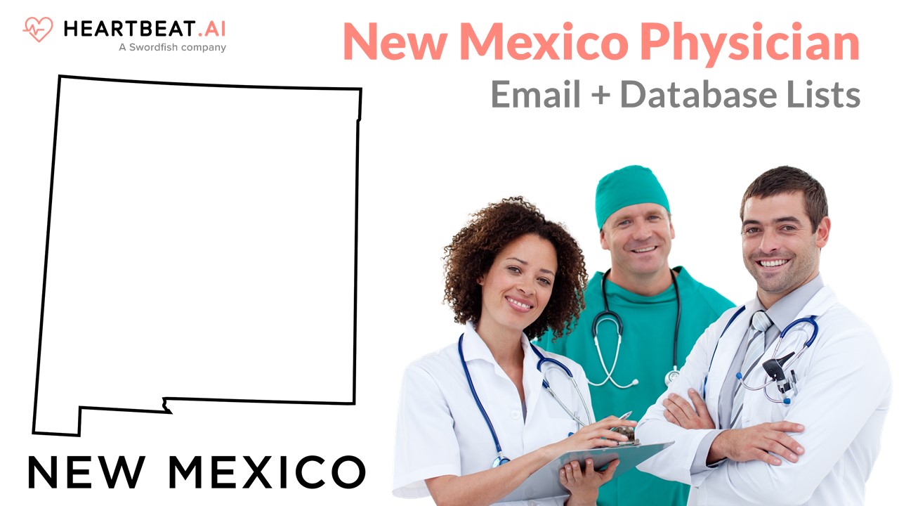 New Mexico Physician Doctor Email Lists Heartbeat