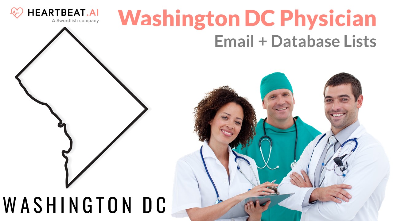 District of Columbia Physician Doctor Email Lists Heartbeat