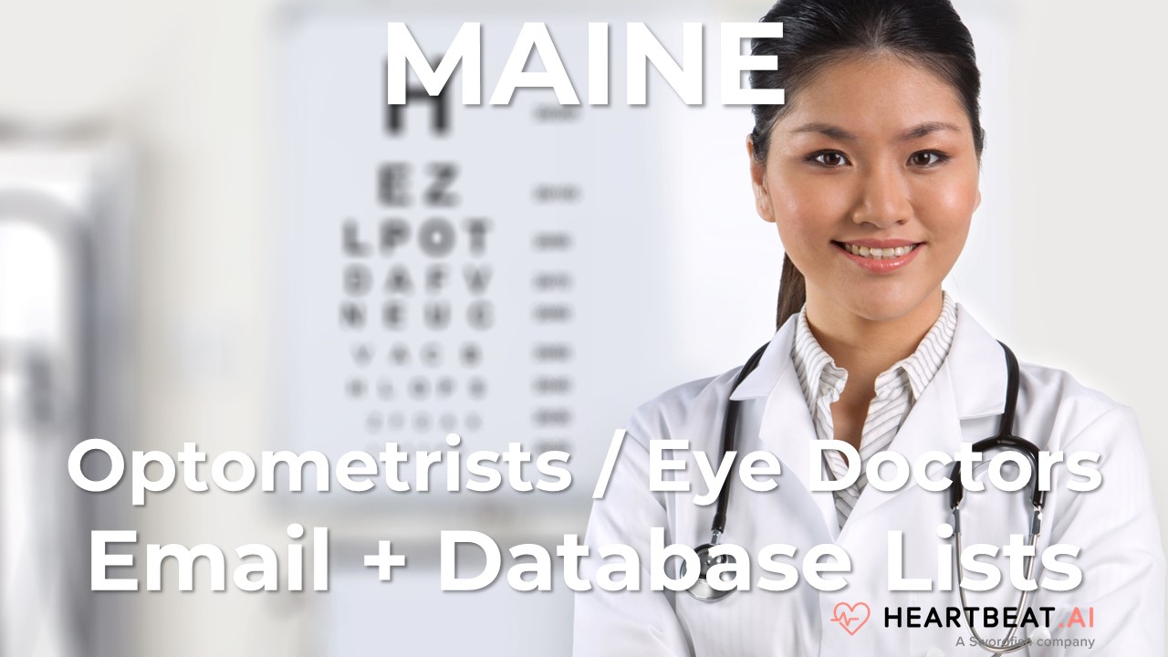 Maine Optometrists Email Lists Heartbeat
