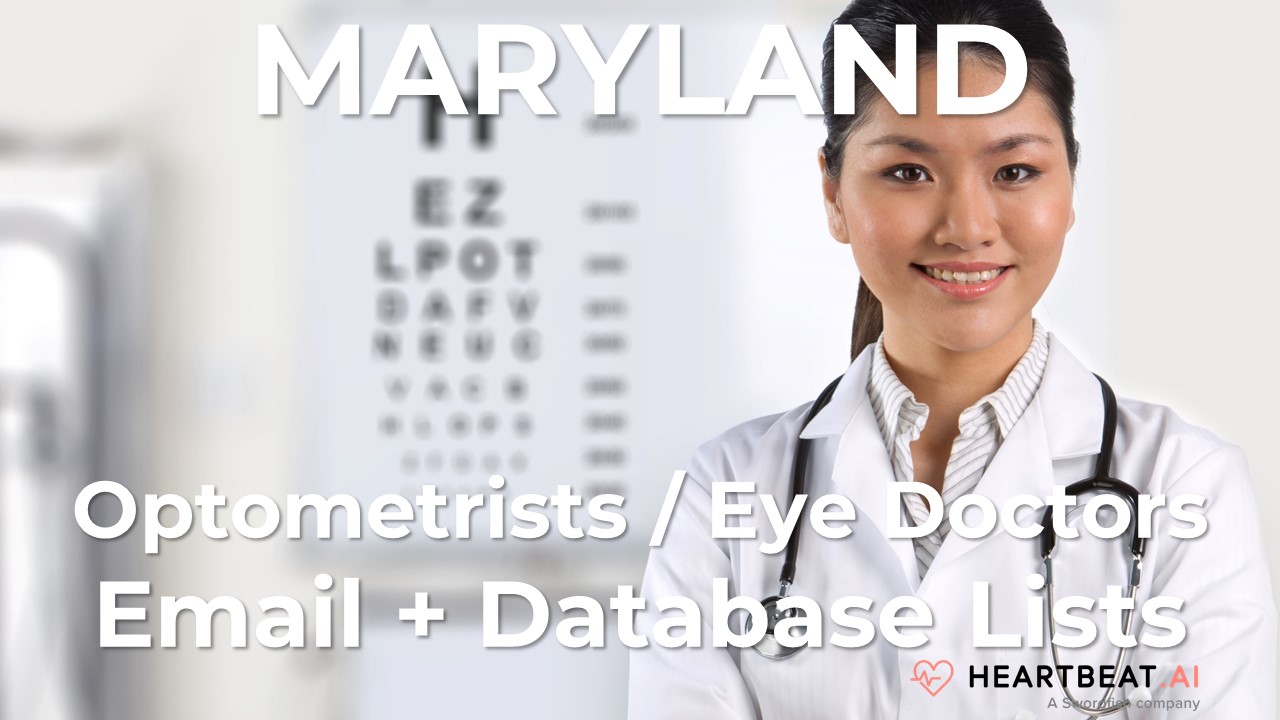 Maryland Optometrists Email Lists Heartbeat