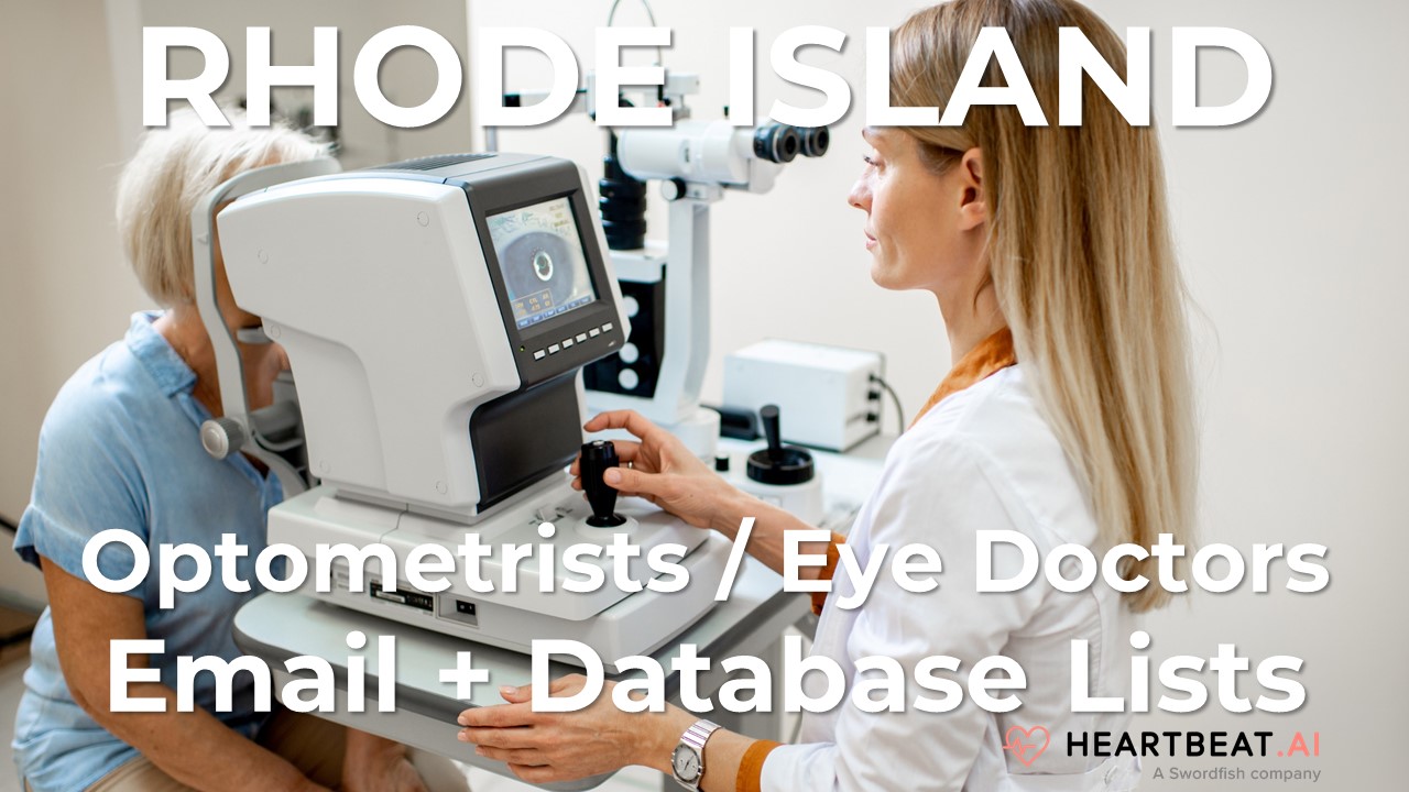 Rhode Island Optometrists Email Lists Heartbeat