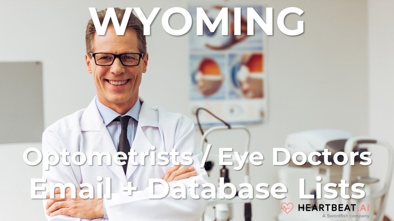Wyoming Optometrists Email Lists Heartbeat
