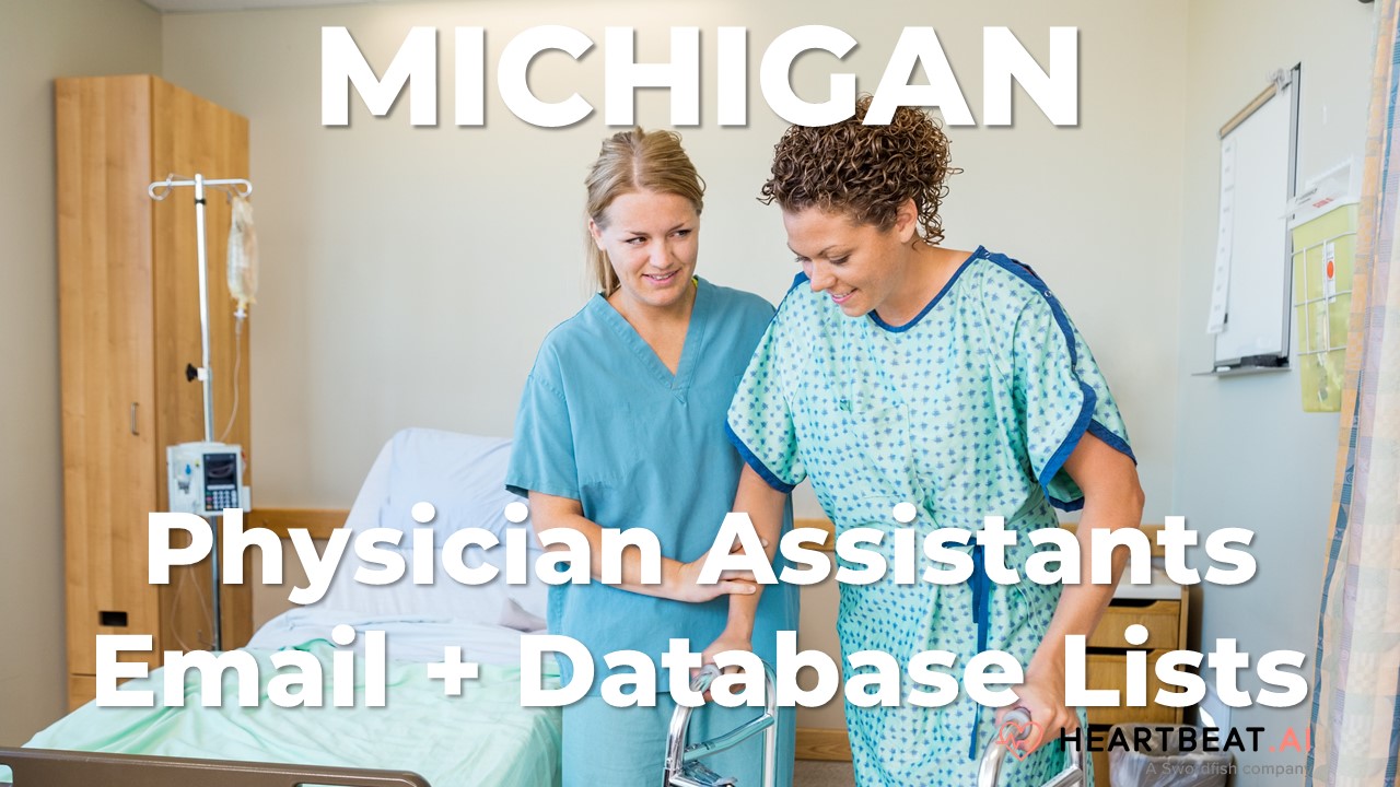 Michigan Physician Assistants Email, Mailing, Database Lists for MI
