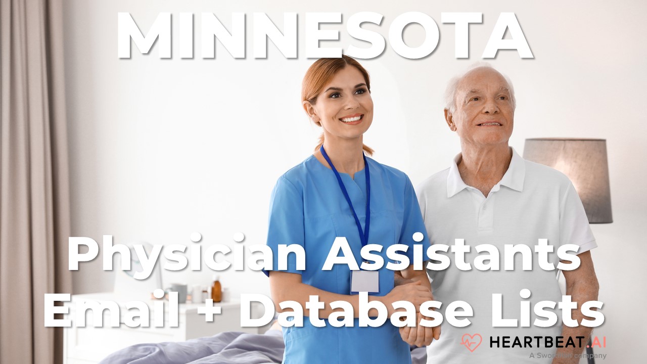 Minnesota Physician Assistants Email, Mailing, Database Lists for MN