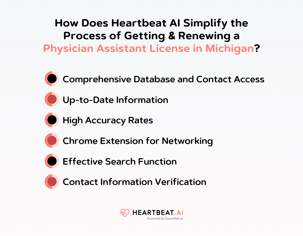 How Does Heartbeat AI Simplify the Process of Getting & Renewing a Physician Assistant License in Michigan