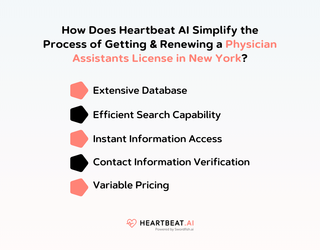 How Does Heartbeat AI Simplify the Process of Getting & Renewing a Physician Assistant License in New York