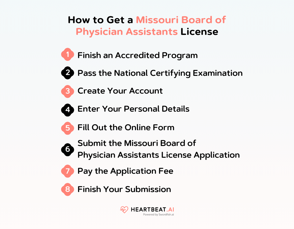 How to Get a Missouri Board of Physician Assistants License