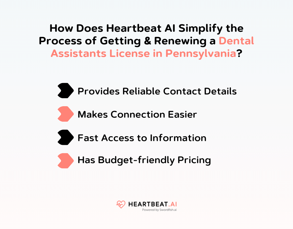 How Does Heartbeat AI Simplify the Process of Getting & Renewing a Dental Assistants License in Pennsylvania