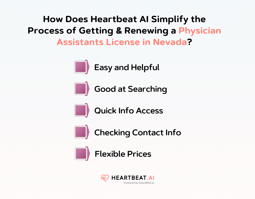 How Does Heartbeat AI Simplify the Process of Getting & Renewing a Physician Assistants License in Nevada