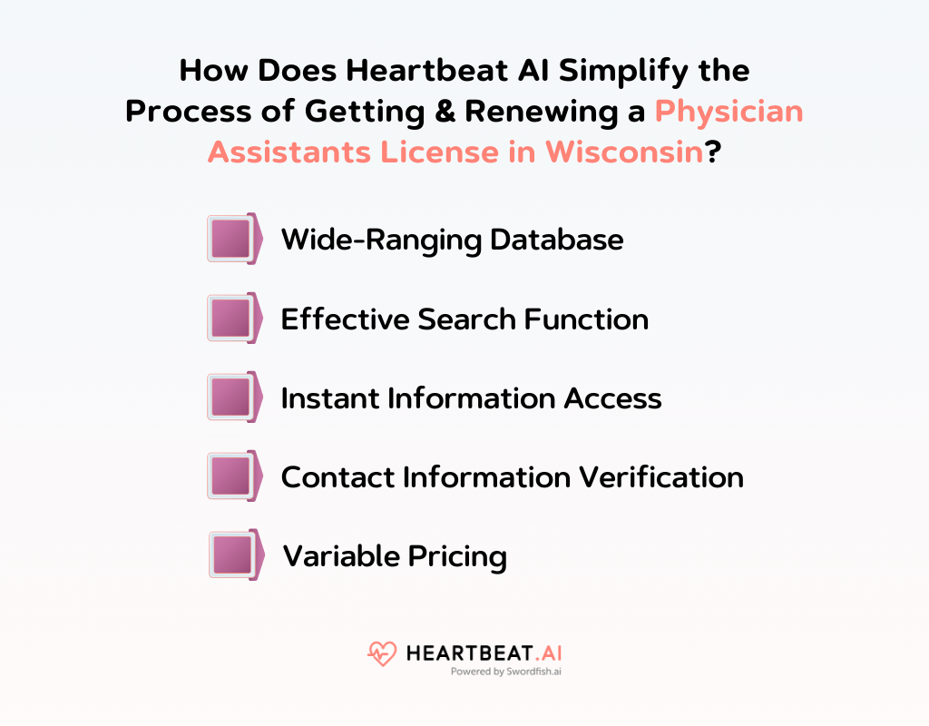 How Does Heartbeat AI Simplify the Process of Getting & Renewing a Physician Assistants License in Wisconsin