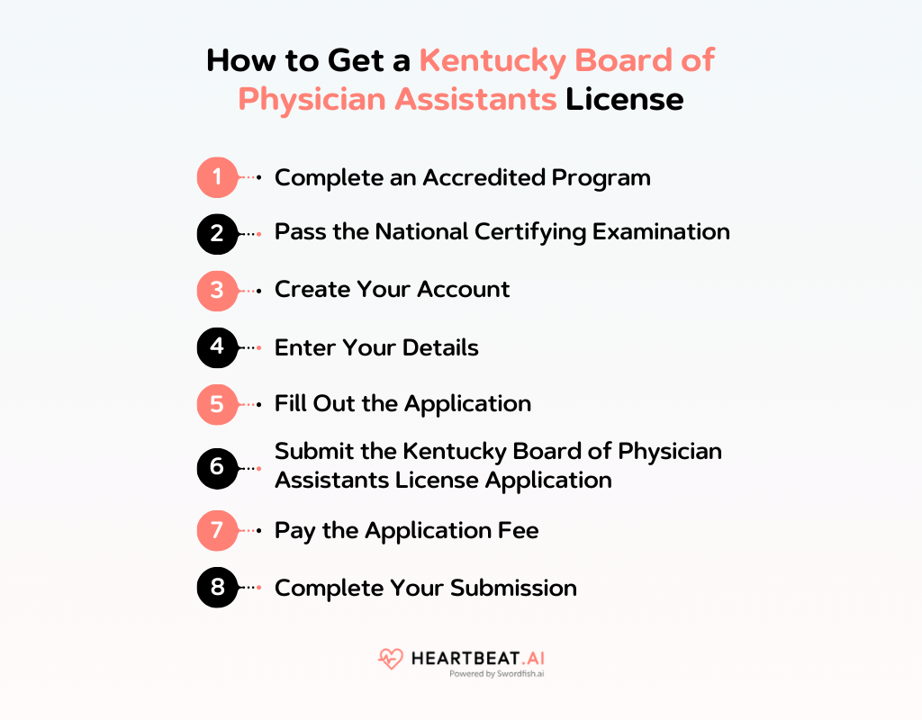How to Get a Kentucky Board of Physician Assistants License