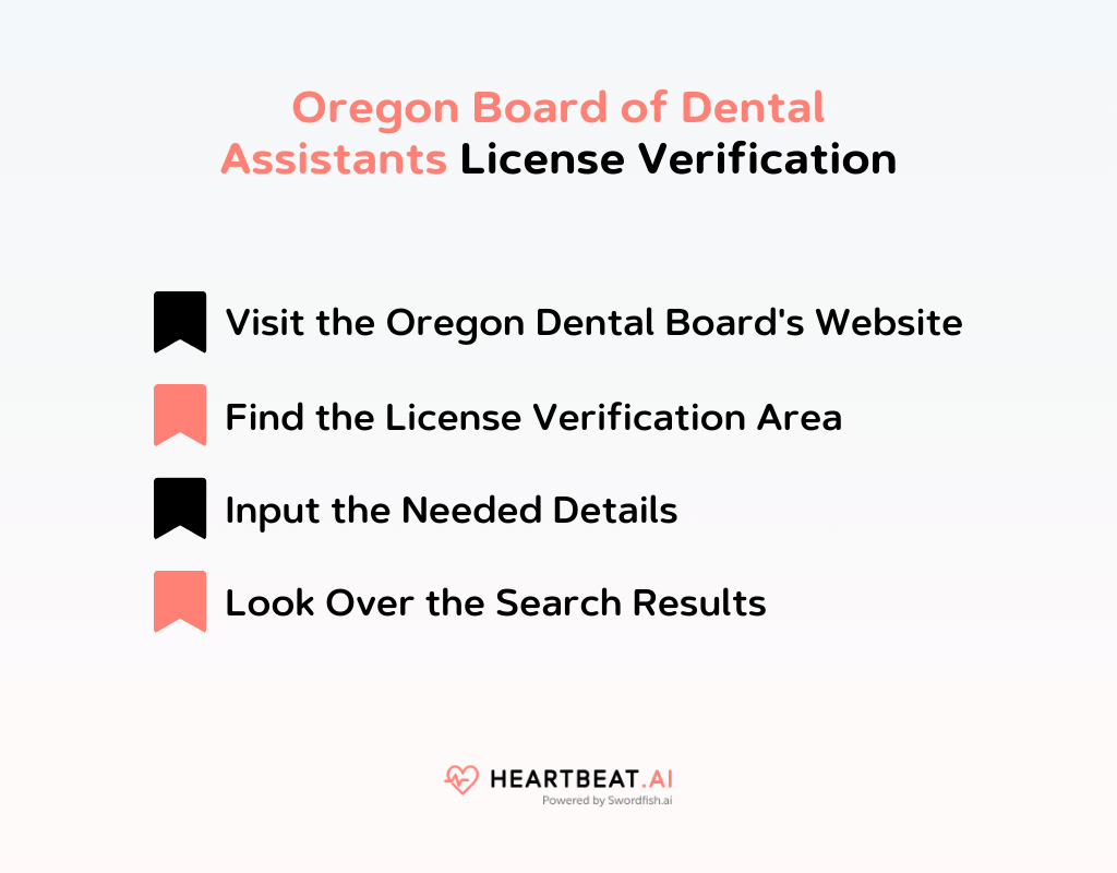 Oregon Board of Dental Assistants License Verification