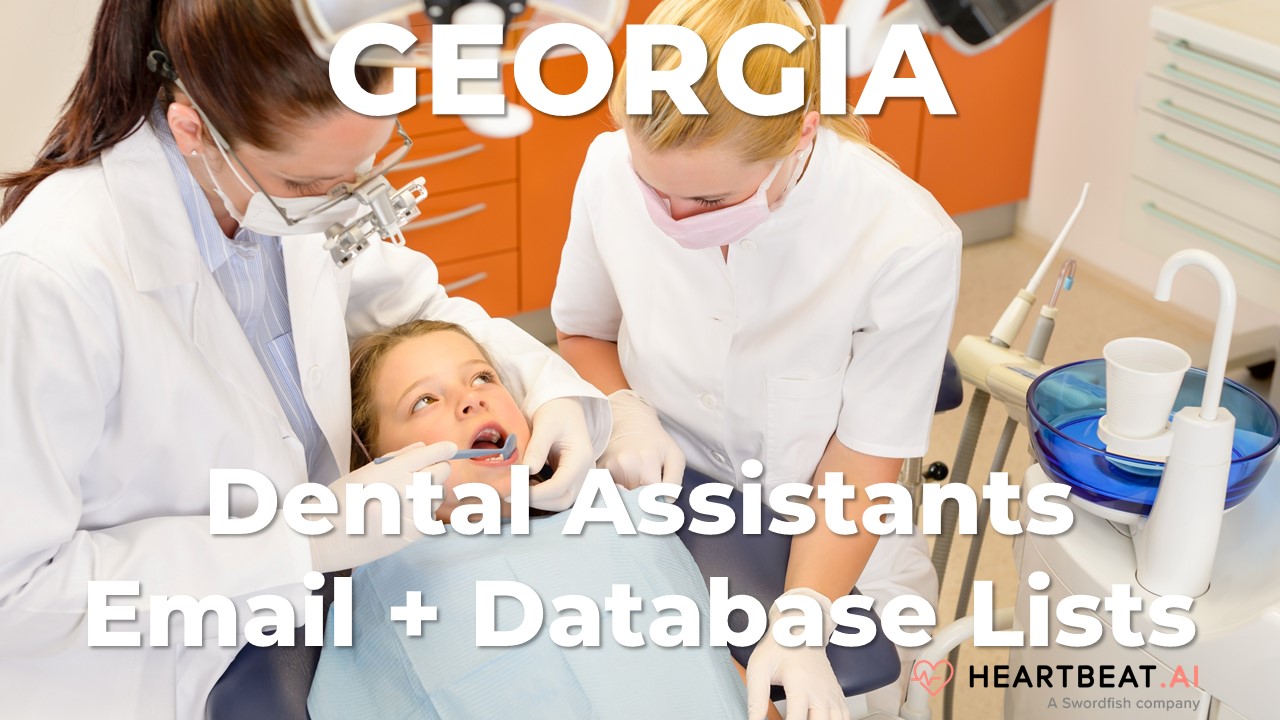 Georgia Dental Assistants Email Lists Heartbeat