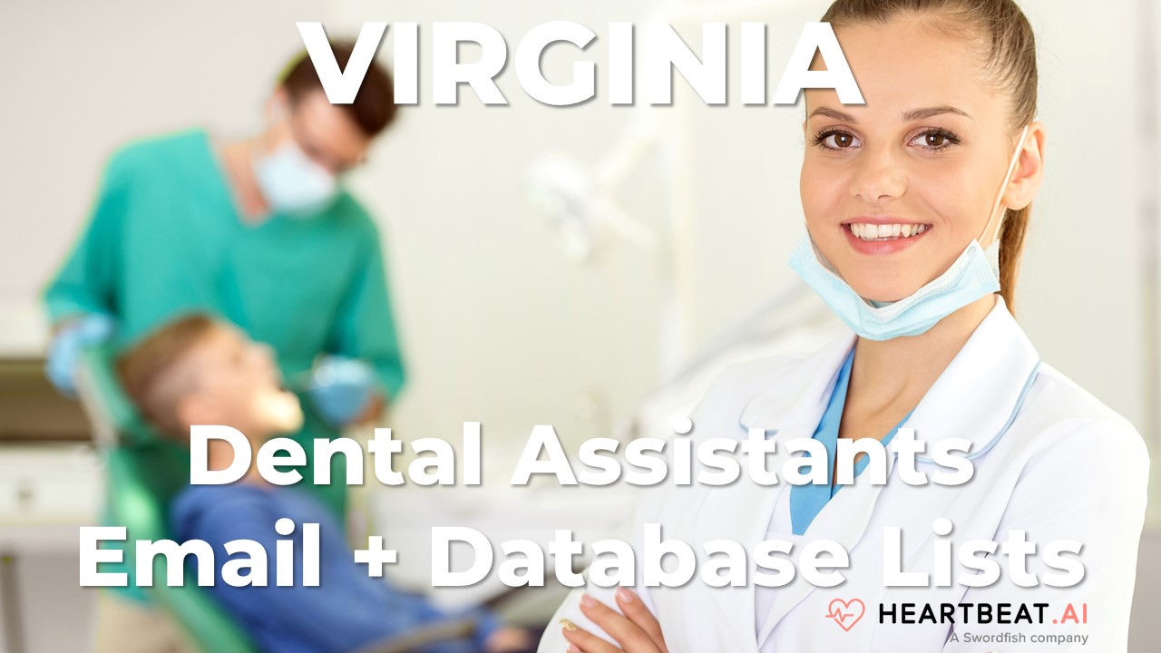 Virginia Dental Assistants Email Lists Heartbeat