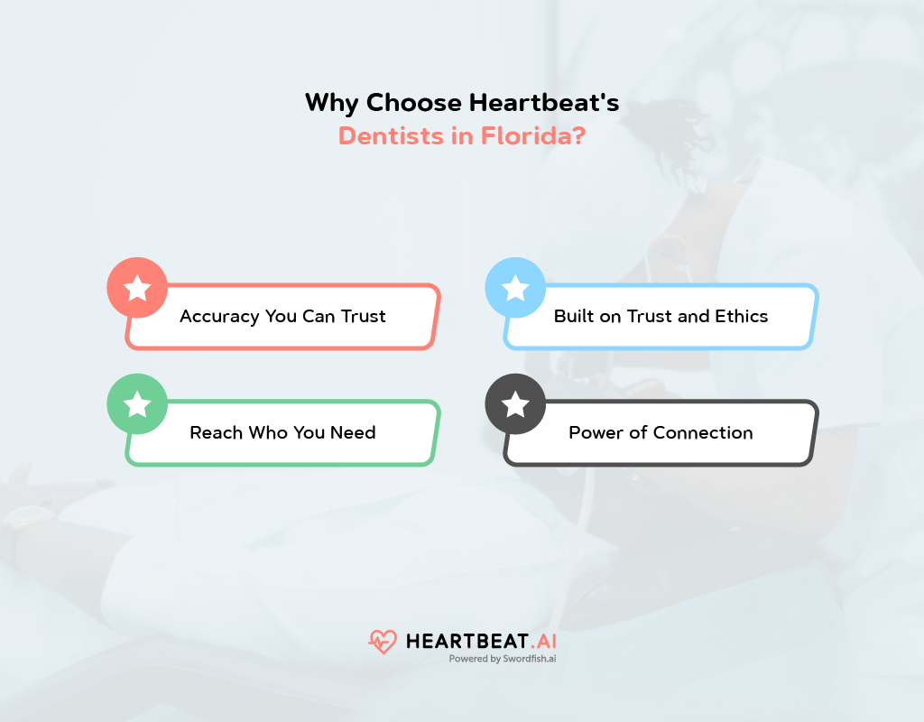 Why Choose Heartbeat's Dentists Email Database in Florida